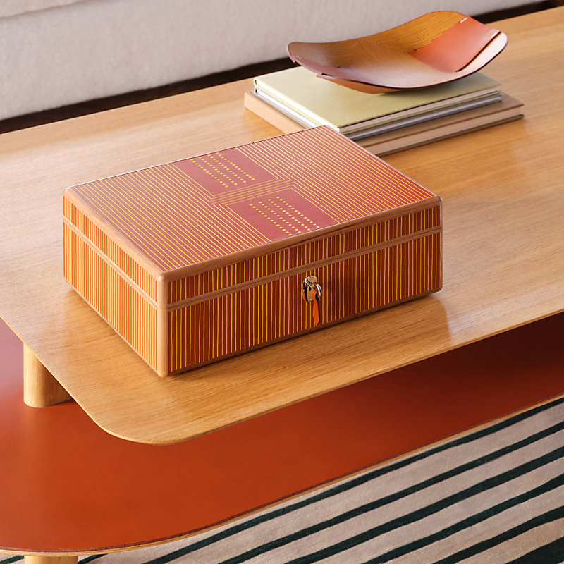 Amalthee Myriade watch and jewelry box, large model | Hermès USA